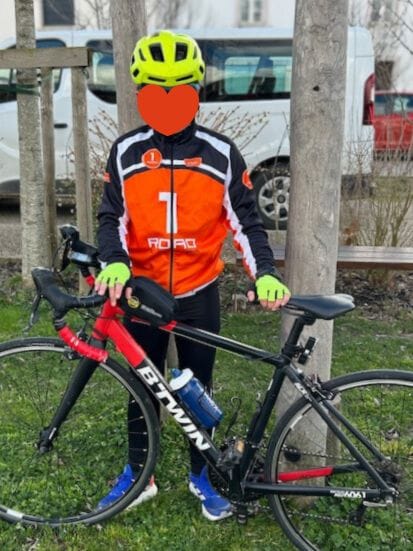 photo achille vinted triathlon